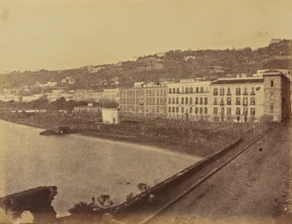 Neapol, z naszego okna w Hotel des Etrangers