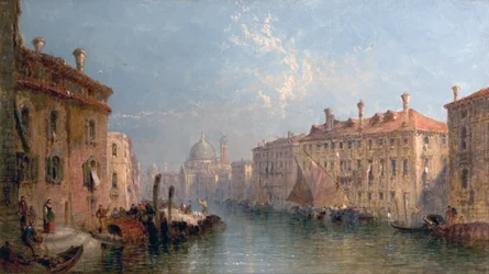 Canal Grande, Wenecja, Włochy, ok. 1875
