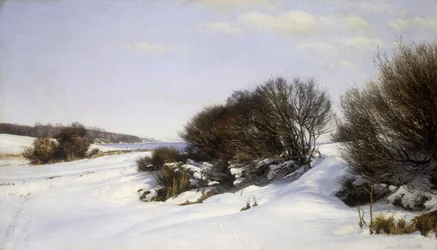 Zima nad morzem, 1888