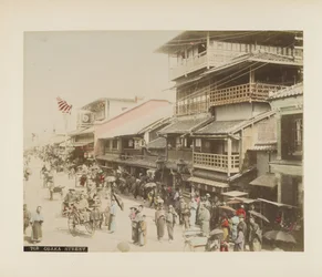 Ulica w Osace, Japonia