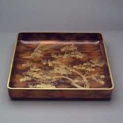 Taca kimono, 1868-1912 (lakierowane drewno)