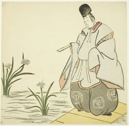 Narihira w Yatsuhashi