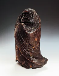 Statuetka przedstawiająca Darumę (Bodhidharmę, Założyciela i pierwszego patriarchę Zen)
