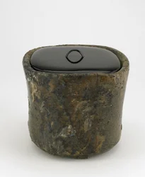 Słoik na wodę do ceremonii parzenia herbaty, Imbe, prefektura Okayama, okres Edo, 1625-50 (ceramika)