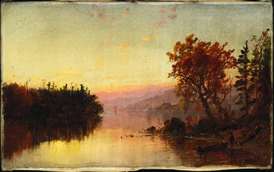 Greenwood Lake o zmierzchu, 1873
