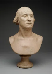 Jerzy Waszyngton, ok.1786 (tynk malowany)