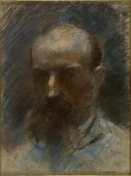 Portret mężczyzny (autoportret?)