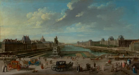 Widok na Paryż z Pont Neuf