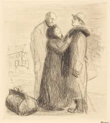 Odejście syna marnotrawnego (pierwsza plansza, w pionie) (The Departure of the Prodigal Son) (pierwsza plansza, w pionie)