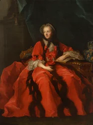 Portret królowej Marii Leszczyńskiej
