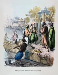 Mahomet Ali przybywający do Konstantynopola, ok. 1847 r.