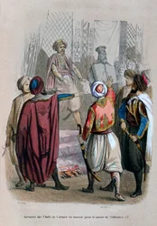 Przysięga dowódców armii na śmierć za sprawę Mehmeta Alego, Egipt, 1805 1847