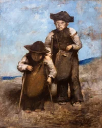 Karły, pamiątka z Hiszpanii, 1880 (olej na płótnie)