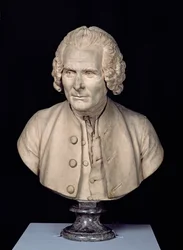 Popiersie Jeana Jacquesa Rousseau (1712-78) (terakota)