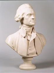 Thomas Jefferson (1743-1826) 1789 (tynk)