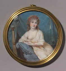 Portret kobiety leżącej na sofie, ok. 1930 r. 1804.