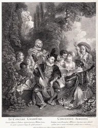 Koncert wiejski, 1735