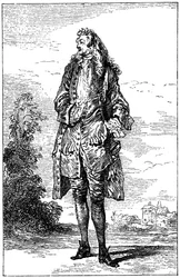 Mężczyzna we francuskim kostiumie, 1885.