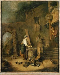 Kucharz (obraz na płótnie)