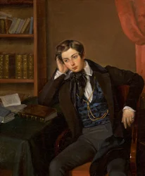 Portret Władimira Nikołajewicza Karamzina 1819-1878, 1935.