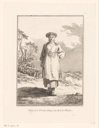 Młoda kobieta z Ingermanlandu (Ingrie) Femme de la Province d