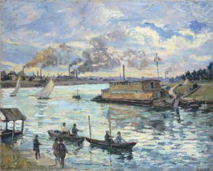 Scena rzeczna, 1890