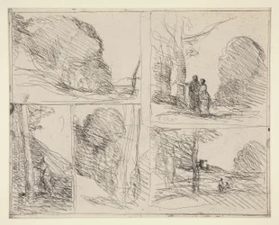 Pięć szkiców: 1. Le Jardin de P?ricl?s (Ogród Peryklesa) 2. L