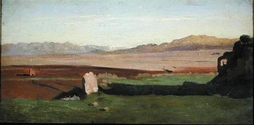 Pejzaż włoski, ok. 1826 (olej na desce)