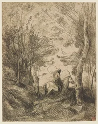 Le grand cavalier sous bois (Duży jeździec w lesie)