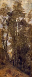 Przypomnienie fortyfikacji Arras autorstwa Jean-Baptiste-Camille Corot (1796-1875).