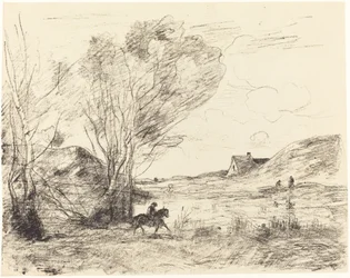 Jeździec w trzcinach Jeździec w trzcinach, 1871.