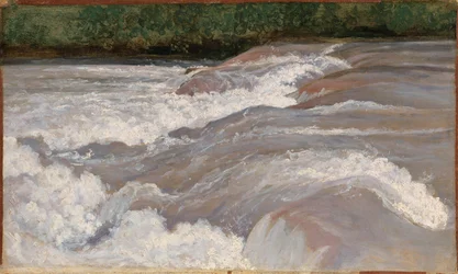 Velino nad kaskadą Terni , 1826.