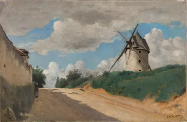 Wiatrak, ok. 1835-1840.