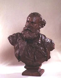 Popiersie Karola Gounoda (1818-93) c.1874 (brąz)