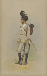 Stały Grenadier Straży Miejskiej, 1891.
