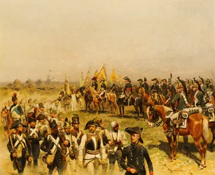 Napoleon nakazujący Widok Więźniów, 1883
