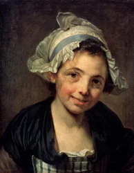 Dziewczyna w masce, 1760