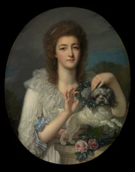 Księżniczka Warwara Nikołajewna Gagarina (1762-1802), ok. 1780-82