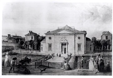 Wielki Amfiteatr Jardin des Plantes w Paryżu, w 1794 r., z „Le Museum d