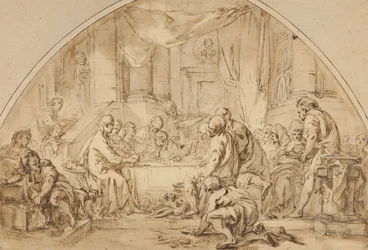Studium do Ostatniej Wieczerzy, ok.1792