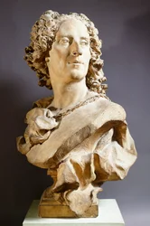 Noel Nicolas Coypel, Jean Baptiste Lemoyne (1704-1778), popiersie z terakoty