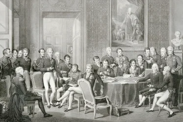 Uczestnicy kongresu wiedeńskiego w latach 1814-1815
