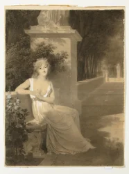 Portret Thérésy Tallien jako muzy poezji