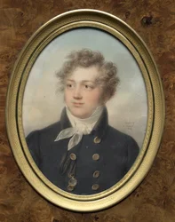 Portret mężczyzny, prawdopodobnie Aleksandra I, cesarza Rosji, 1814 r.