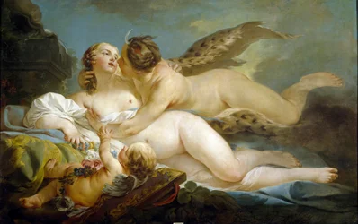 Diane et Callisto - Diana i Callisto par Pierre, Jean-Baptiste Marie (1714-1789)