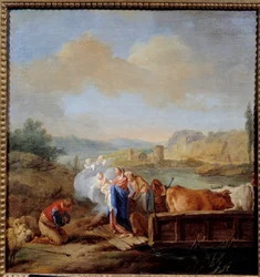 Lot w Egipcie Obraz Jeana Baptiste Pierre