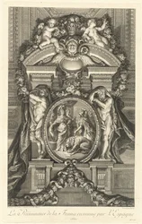 Uznanie prymatu Francji przez Hiszpanię 1662 [pl. 17]