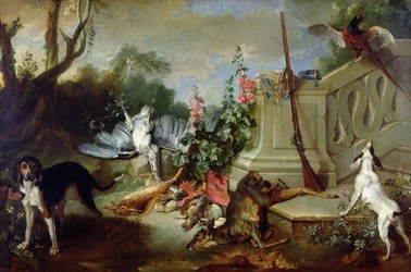 Powrót z polowania, 1732