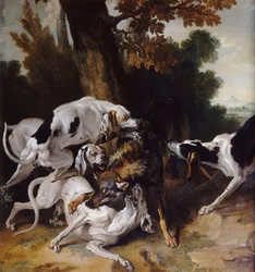 Polowanie na wilka, 1725