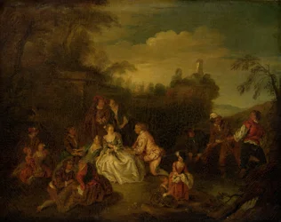 Dar rybaków, XVIII lub XIX wiek.